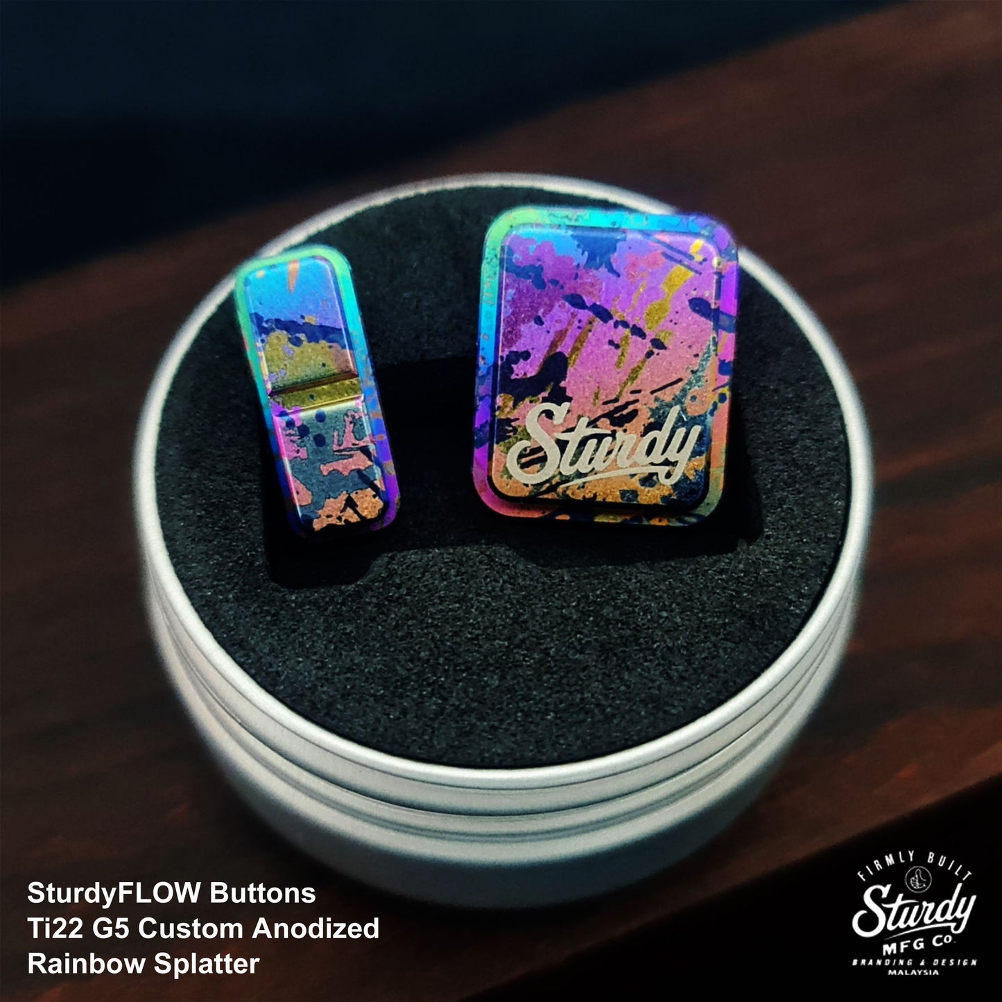 Sturdy Flow buttons