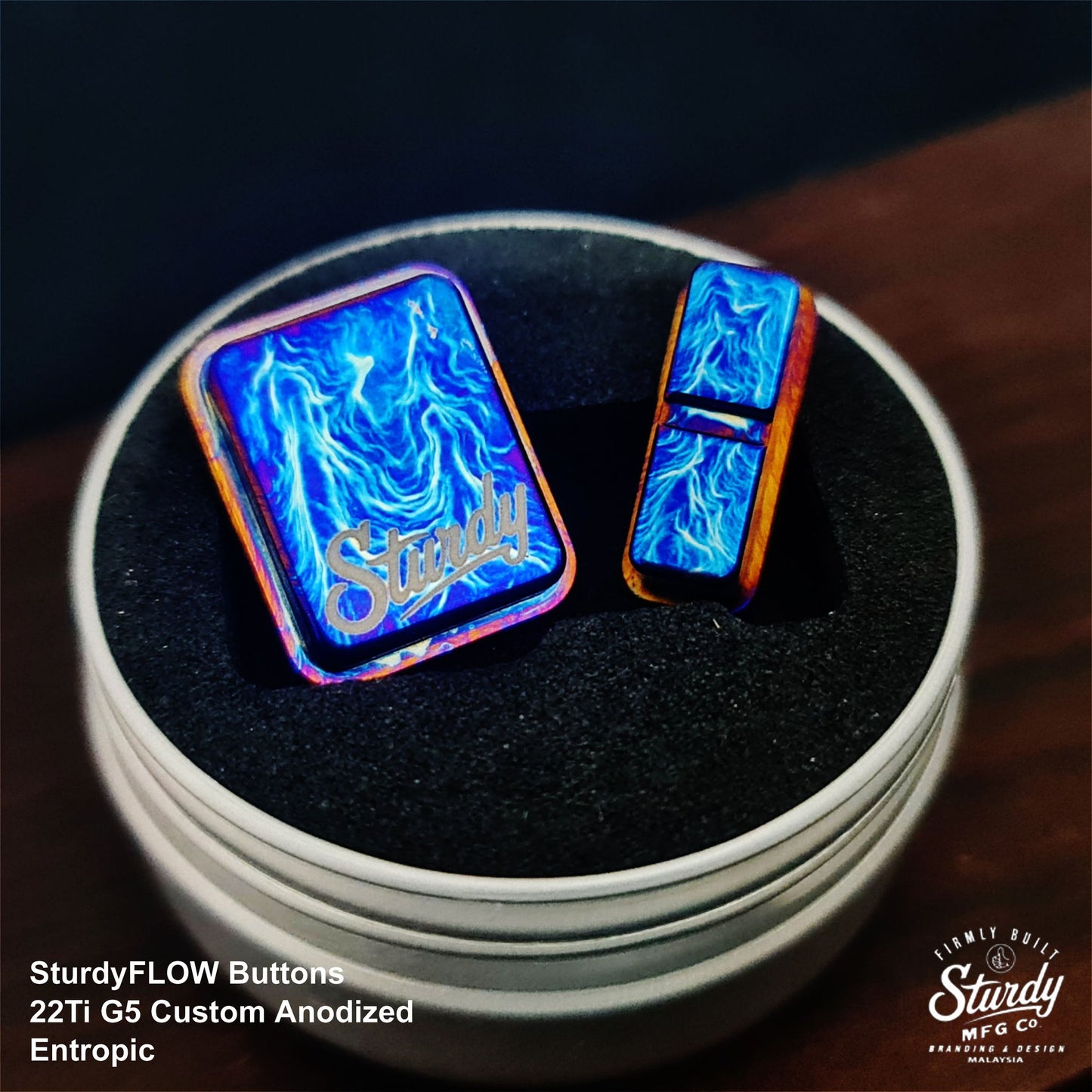 Sturdy Flow buttons