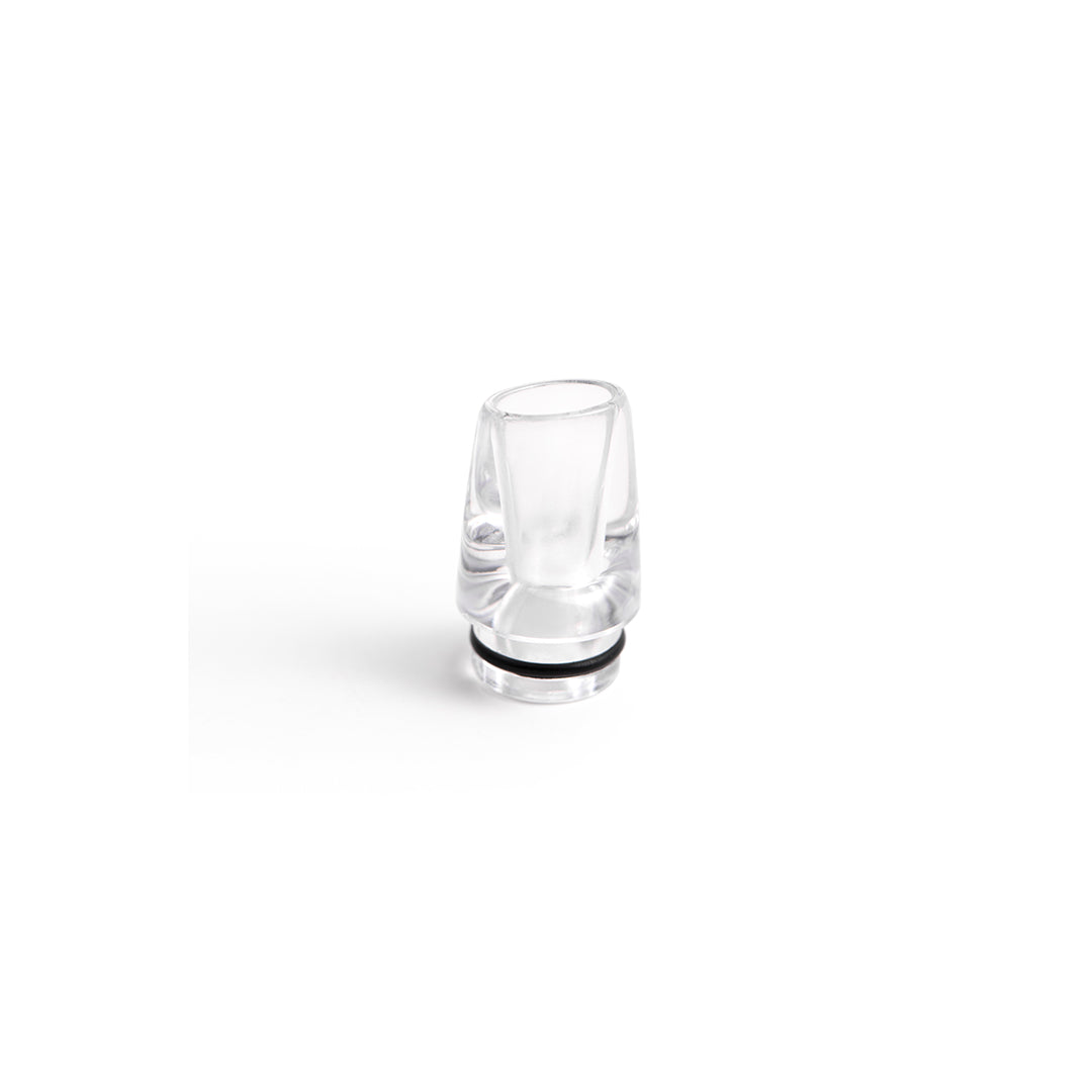 Whistle TIP  long transparent dotmod drip tip