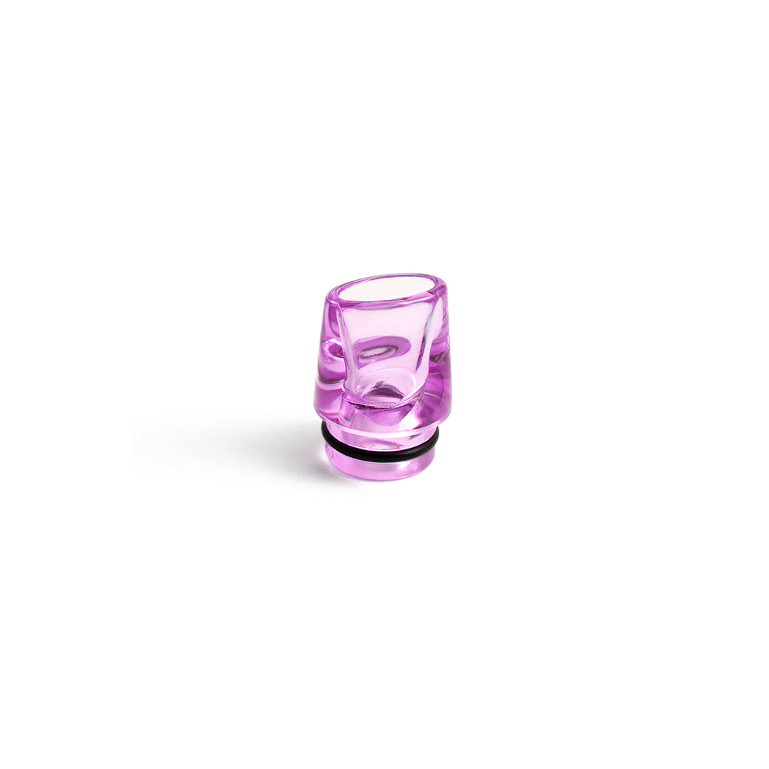 Whistle TIP short violet dotmod drip tip
